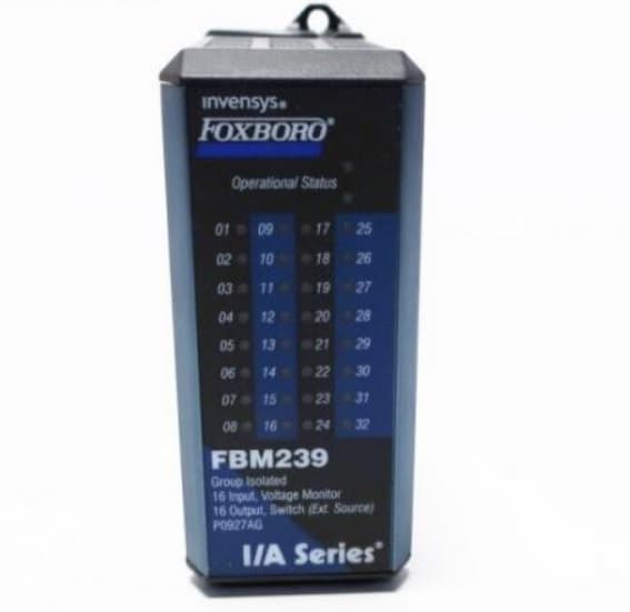 FOXBORO FBM239 P0927AG PROCESS CONTROL VOLTAGE MONITOR 16IN/OUT